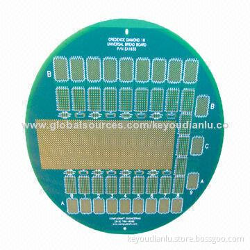 LED Light PCB with Green Solder Mask and Fast Delivery